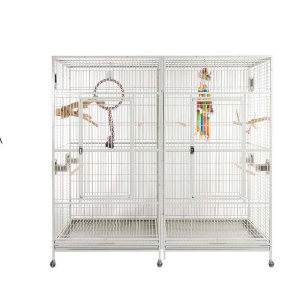 Nova 2 Large Parrot Cage with Divider | Exotic Parrots For Sale